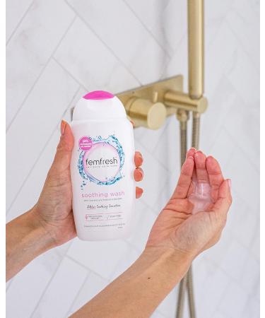 Femfresh Ultimate Care Soothing Wash - Intimate Daily Vaginal Feminine Hygiene Shower Gel Cleanser pH Balanced Soap Free w.Hydrating Cranberry & Probiotics Extract Long-Lasting MULTIActif - 250 ml 250 ml (Pack of 2) - Buy Online on GoSupps.com