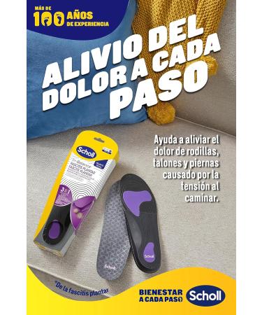 Buy Scholl Anti-Pain Insoles Size S (37-39.5) - Relieve Foot Pain | International Shipping Available - Buy Online on GoSupps.com