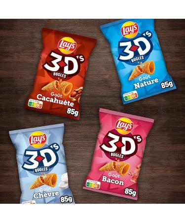  Lay's Lay's 3D's Bugles Nature 85g - Pack of 15 - Buy Online on GoSupps.com
