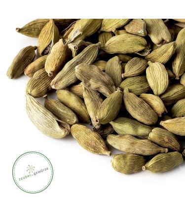 Premium Green Cardamom Capsules - Enhance Desserts & Curry Dishes | 45g Gourmet Spice - Buy Online on GoSupps.com