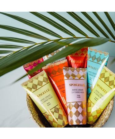 Spongelle - Soothing & Nourishing Hand Cream - Sugar Dahlia 57g Dahlia au sucre - Buy Online on GoSupps.com