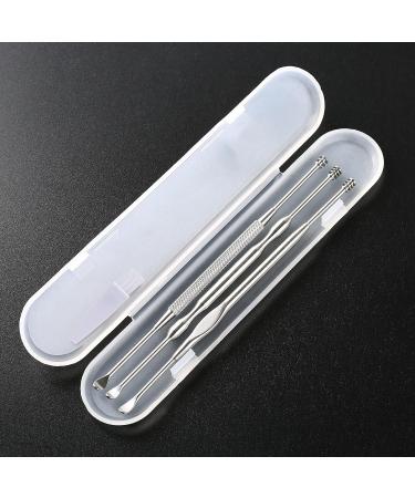 3PCS Geengle Ear Pick Earwax Removal Kit - Premium Stainless Steel with Storage Box and Cleaning Brush - 5 Piece Set - Buy Online on GoSupps.com