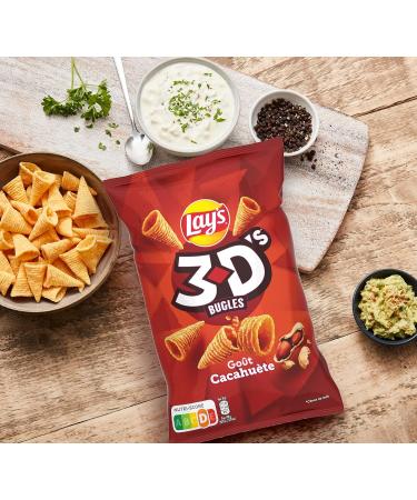 Benennuts Lay's 3D'S Bugles Peanut Taste 85g (Packaging May Vary) - Buy Online on GoSupps.com