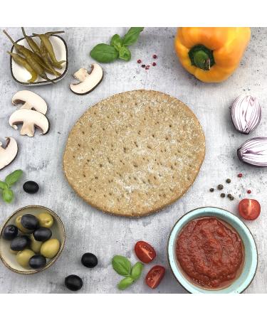 Schnitzer Organic Gluten-Free Pizza Base 100g - Perfect for Delicious Healthy Pizzas | International Shipping Available - Buy Online on GoSupps.com