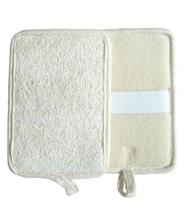 Daylee Naturals Exfoliating Loofah Pad 2 Pack - Gentle Skin Exfoliation for Renewed Radiance - Buy Online on GoSupps.com