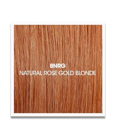 8NRG Natural Rose Gold Blonde Hair Color Dye Kit - Long-Lasting Radiant Color Includes Developer Barrier Cream Shampoo & Conditioner - International Shipping Available - Buy Online on GoSupps.com