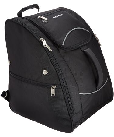 Amazon Basics Waterproof Ski Boot Bag - 14 x 18 x 14.5 Inches, Black , , One-Size