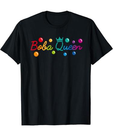 Bubble Tea Tapioca Pearls Milk Tea Boba Queen T-Shirt - Buy Online on GoSupps.com