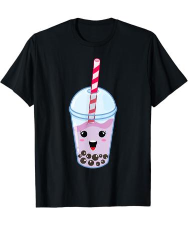 Kawaii Boba Milk Tea | Cute Taro Bubble Tea Lover Gift T-Shirt