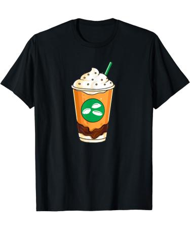 Coffee Lovers Delight Creamy Tasty Coffee Design T-Shirt - Buy Online on GoSupps.com