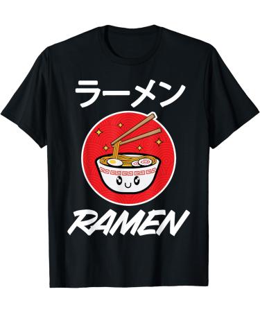 Ramen Design Noodles Anime Merch Manga Japan Kawaii Ramen T-Shirt