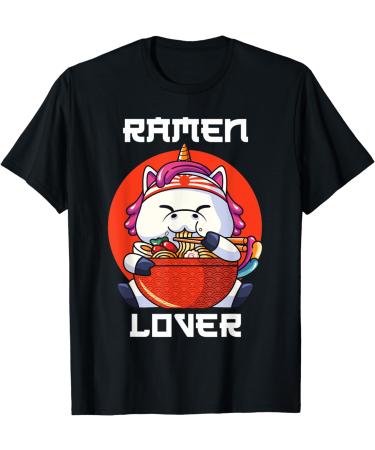 Ramen Noodle Soup Unicorn T-Shirt