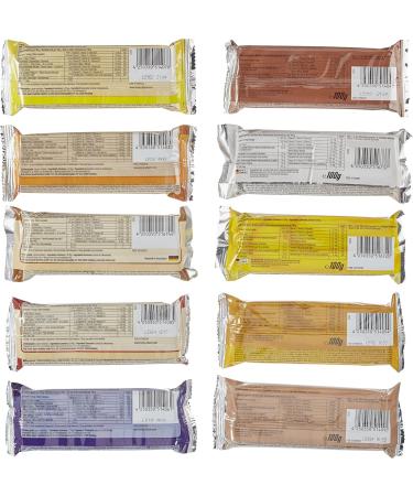 Body Attack Carb Control Mix Box - 10 Protein Bars | Low Sugar High Protein (45%) | No Added Sugar Whey Protein | Made in Germany - Buy Online on GoSupps.com