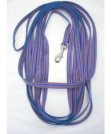 elropet tracking leash towline search leash 10m 20mm with hand loop Florida 8 pastel colors