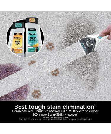 Shark CarpetXpert Deep Clean Pro Formula for Shark Upright & Portable Carpet Cleaners eliminates Tough pet Messes and odours 48oz EXCM48C (Canadian Version) - Buy Online on GoSupps.com
