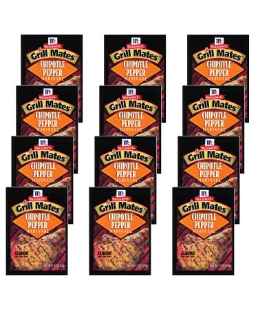 McCormick Grill Mates Chipotle Pepper Marinade Mix 1.13 oz - Pack of 12 | Flavorful Seasoning for Grilling | BBQ Essential - Buy Online on GoSupps.com