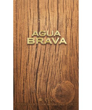 Antonio Puig AGUA BRAVA COLOGNE SPRAY 3.4 OZ 3.4 Fl Oz (Pack of 1) - Buy Online on GoSupps.com