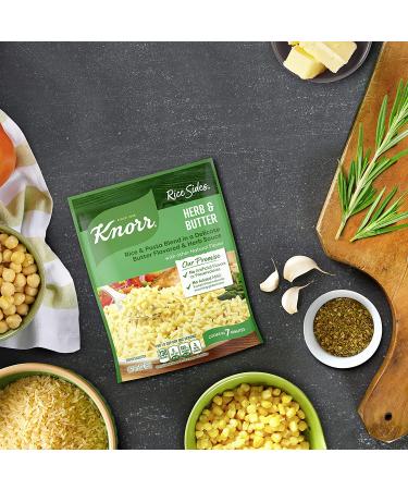 Knorr Herb & Butter Rice Sides - 5.4 oz (Pack of 8) | No Artificial Flavors, Preservatives, or MSG - Buy Online on GoSupps.com