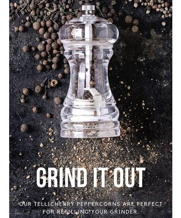 Spicy World Black Peppercorns 1lb - Non-GMO Tellicherry Whole Pepper for Grinder - Buy Online on GoSupps.com