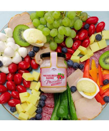 Altenburger Original Cranberry Cream Horseradish 140g - Fruity Creamy Delight for Game & Cheese Pairing | International Shipping Available - Buy Online on GoSupps.com