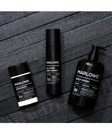 MARLOWE. No. 024 Mens Deodorant 2.5 oz Natural Deodorant for Men Aluminum Free Stick Made with Coconut Oil Shea Butter & Jojoba Only No-Nonsense Ingredients Fresh Cedarwood + Sea Salt Scent - Buy Online on GoSupps.com