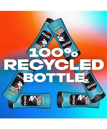 AXE Charge and Hydrate Sports Blast Men's Body Wash 16 oz - Energizing Citrus Scent - 100% Recycled Bottle - Buy Online on GoSupps.com