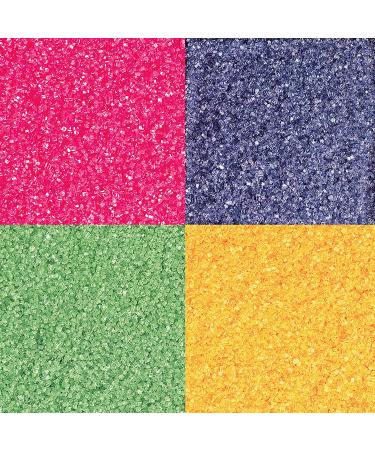 Wilton Colored Sugar Sprinkles Medley 4.4 oz - Bright Multicolored Baking Supplies - Buy Online on GoSupps.com