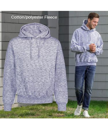 MV Sport Cool Fleece Hoodie - Heavyweight Men's Sweatshirt in Black XXL - Buy Online on GoSupps.com