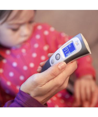 HealthSmart Digital Temporal Thermometer | No Contact Infrared Technology | Alarm & Memory Function | FSA & HSA Eligible - Buy Online on GoSupps.com