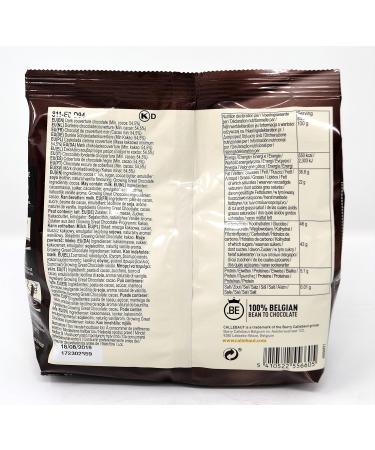 Callebaut 4 x 400g Bundle - Belgian Dark Milk & White Chocolate Couverture (Callets) - Buy Online on GoSupps.com