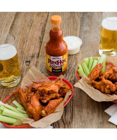 Frank's RedHot Hot Buffalo Wings Hot Sauce 12 fl oz - Pack of 1 - Buy Online on GoSupps.com