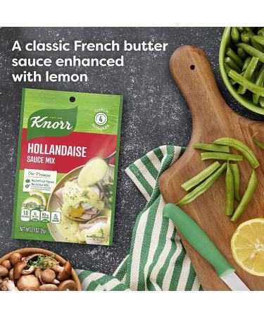 Knorr Hollandaise Sauce Mix - 24 Pack, No Artificial Flavors, Easy Meal & Side Prep - Buy Online on GoSupps.com