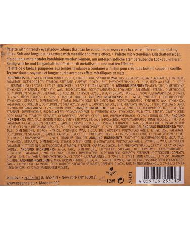 Essence Royal Party INT My Little Copper Eyeshadow Palette - 10.8g Multicoloured Makeup for Global Shipping - Buy Online on GoSupps.com
