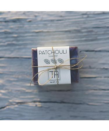 Totl Health Handmade Patchouli Soap - Gentle Face & Body Cleanser - 3pk, 4oz Bars - All-Natural - Made in USA - Buy Online on GoSupps.com