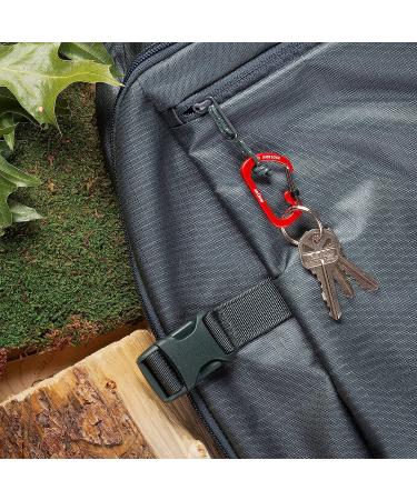 Nite Ize SlideLock Carabiner Aluminum Size #3 Red - Secure & Convenient Accessory - Buy Online on GoSupps.com