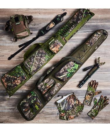 Allen Company Turkey Camo Shotgun Case with Extra Storage Pockets - 52 Inch Soft Case for Hunting Rifle - Mossy Oak NWTF Obsession - Buy Online on GoSupps.com