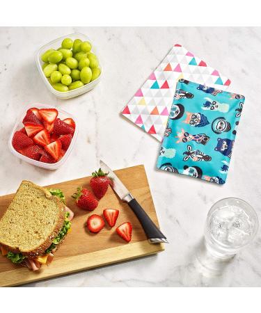 Fit + Fresh Cool Coolers Reusable Soft Ice Packs for Baby Bags - 2PK, Multicolor - Buy Online on GoSupps.com