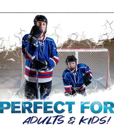 Franklin Sports Hockey Skate Laces - Set of 2 Non-Waxed Ice Hockey Laces with Molded Tips - White + Black 96 - Buy Online on GoSupps.com