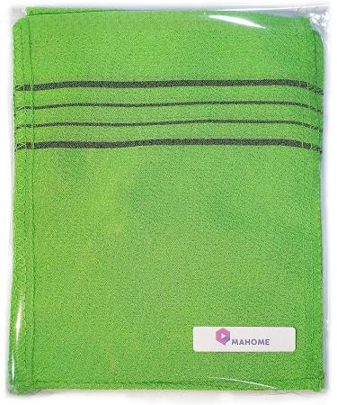 Korean Exfoliating Bath Washcloth (Green) - Set of 5 - Buy Online on GoSupps.com