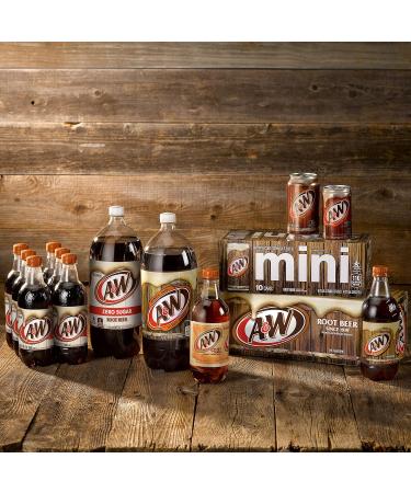 A&W Zero Sugar Cream Soda 12 Pack - 12 fl oz Cans | Refreshing Guilt-Free Beverage | International Shipping Available - Buy Online on GoSupps.com
