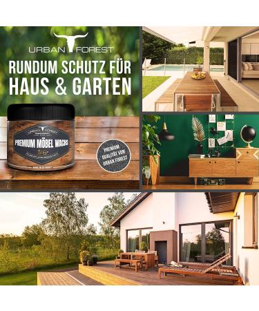 Furniture Care Savings Set: Wax Cleaner & Sponge for Urban Forest Surfaces - International Shipping Available - Buy Online on GoSupps.com