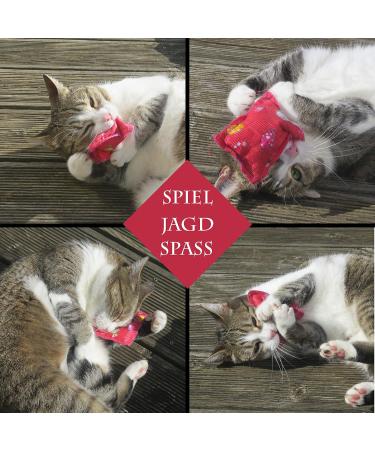Joli Moulin Premium Cat Mint Toys - Eco-Friendly Catnip Cuddle Scent Pillows | Oeko-Tex 100 | 5 Pieces for Happy Cats - Buy Online on GoSupps.com
