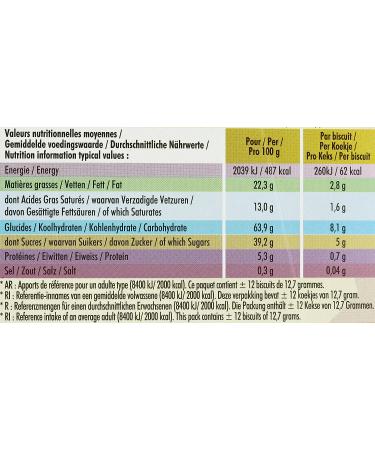 Delacre Crunchy Dark Chocolate Cookies - Belgian Biscuits - 5.2oz Total - Buy Online on GoSupps.com