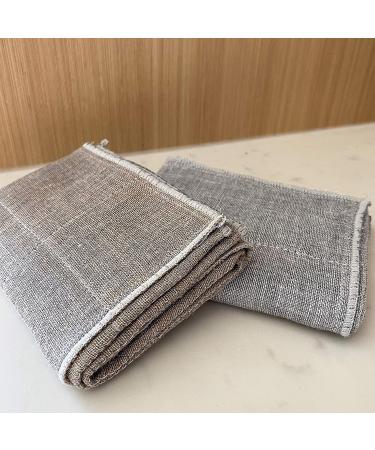 Nawrap Organic Binchotan Face Towel - Naturally Anti-Odor - Gray/Ivory - Buy Online on GoSupps.com