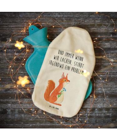 Mr. & Mrs. Panda Squirrel Flower Heat Bottle | Funny Sayings & Positive Quotes | Unique Gift for Good Mood | International Shipping Available - Buy Online on GoSupps.com