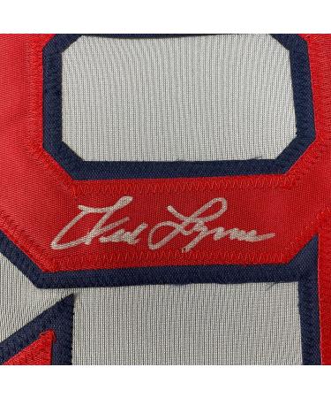Fred Lynn Boston Red Sox Autographed Grey Baseball Jersey | JSA COA included - Buy Online on GoSupps.com