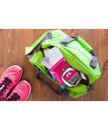 Menstruation Kit - First Period To-Go! Organic & Biodegradable Pads (Pink) - Buy Online on GoSupps.com