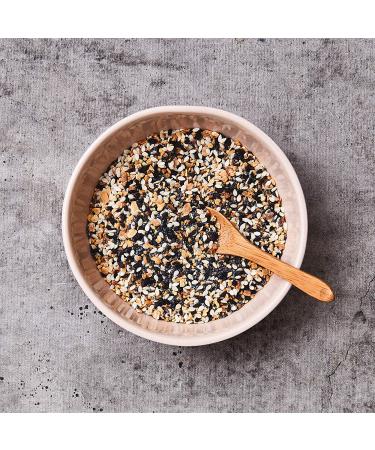 Everything Bagel Seasoning XL 9oz Jar - Sea Salt, Spices, Sesame Seeds, Onion Flakes & Garlic - Gluten Free & Keto - 1 Pack - Buy Online on GoSupps.com