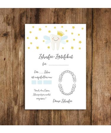 Tooth Fairy Certificate Set | 20 Unique Tooth Fairy Gifts for Kids - Perfect for Celebrating Lost Teeth - Buy Online on GoSupps.com
