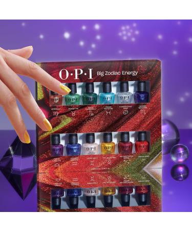 OPI Classic Nail Polish Long-Lasting Luxury Nail Varnish Original High-Performance Big Zodiac Energy Collection Manicure Set 12x 3.75ml - Buy Online on GoSupps.com